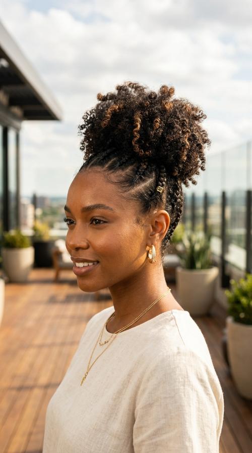 High Puff with Gel