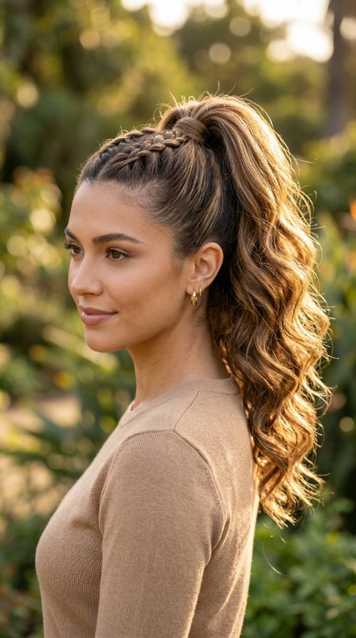 High Sleek Ponytail
