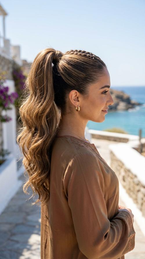 High Sleek Ponytail