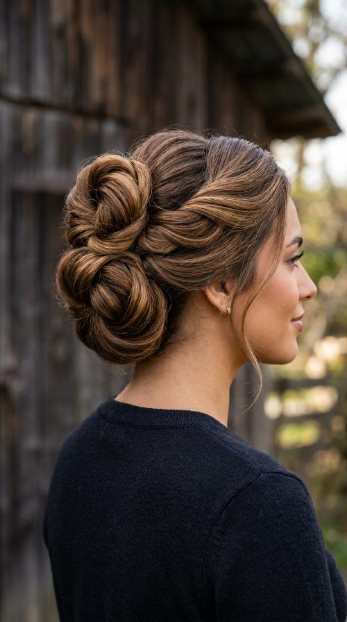 Infinity Loop Bun