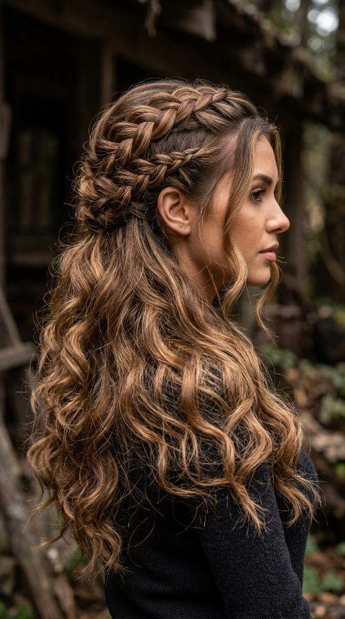 Interlocking French Braids