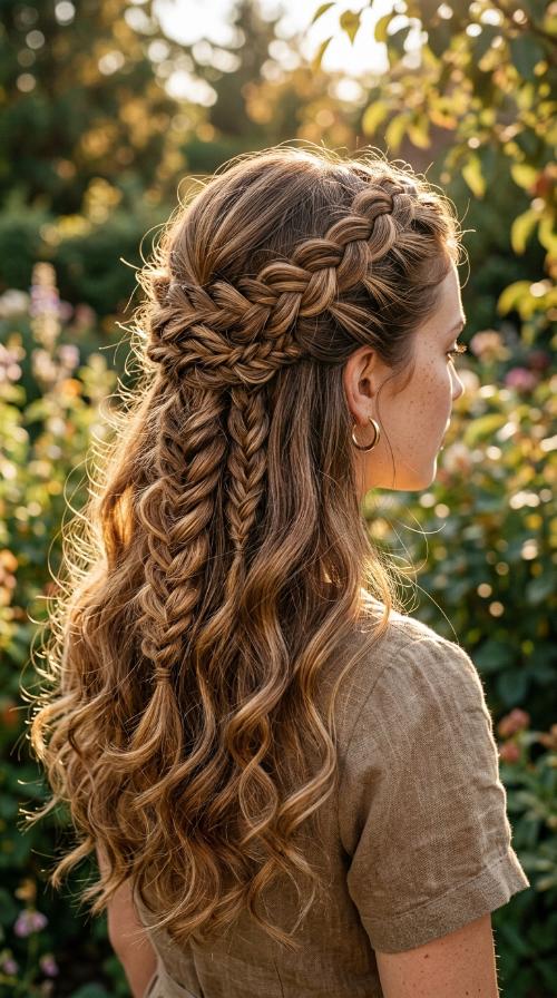 Intricate Braided Updo