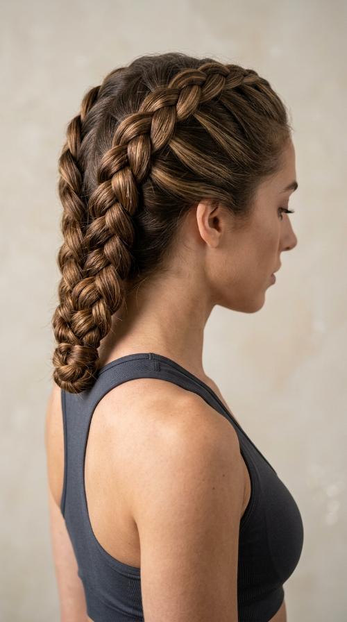 Inverse Tucked Braid