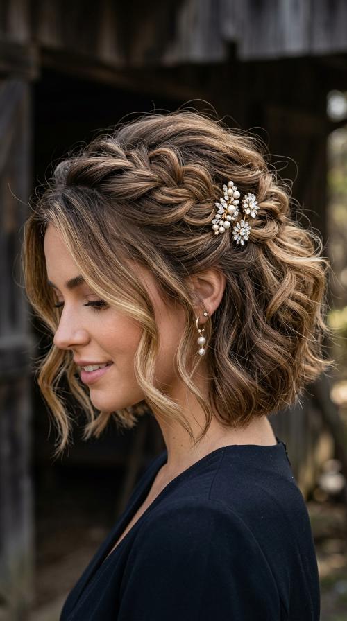 Jeweled Hair Pins