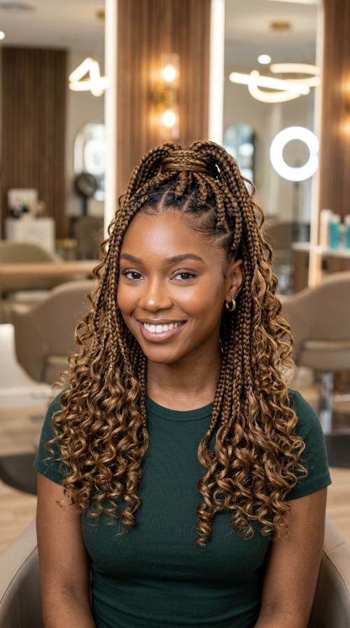Jumbo Knotless Braids