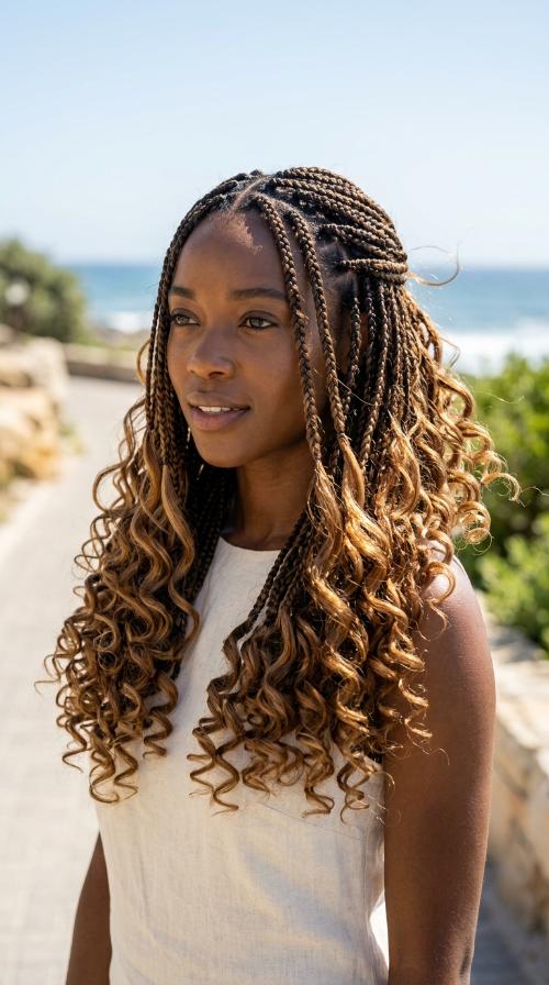 Knotless Box Braids