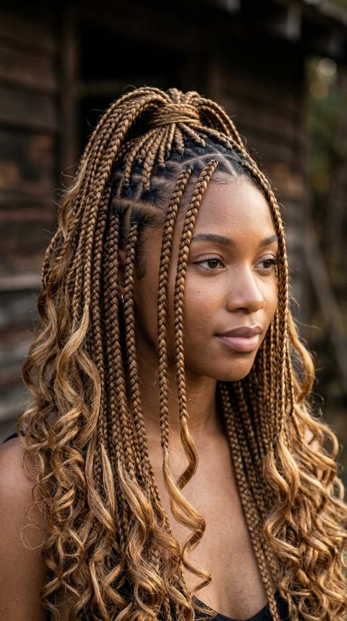Knotless Box Braids