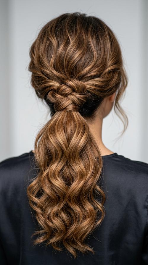 Knotted Low Pony