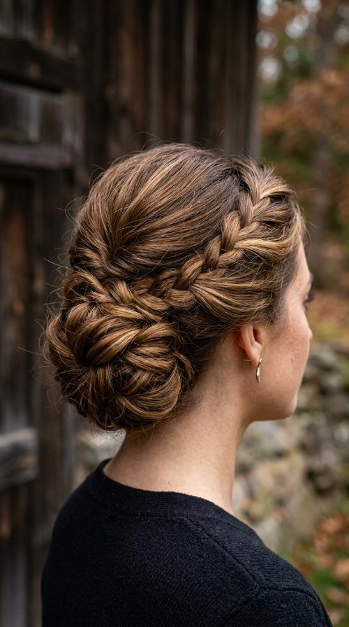 Knotted Mess-Free Updo