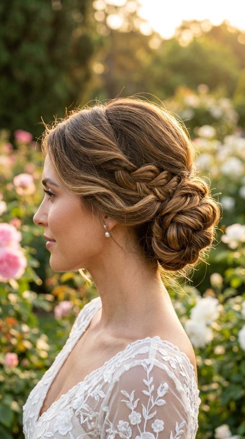 Knotted Modern Bun