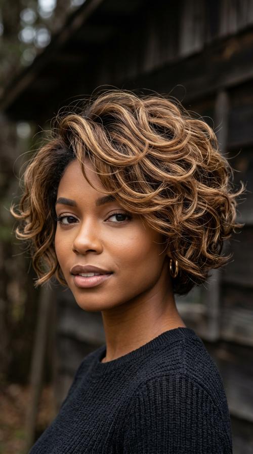 Layered Pixie Bob