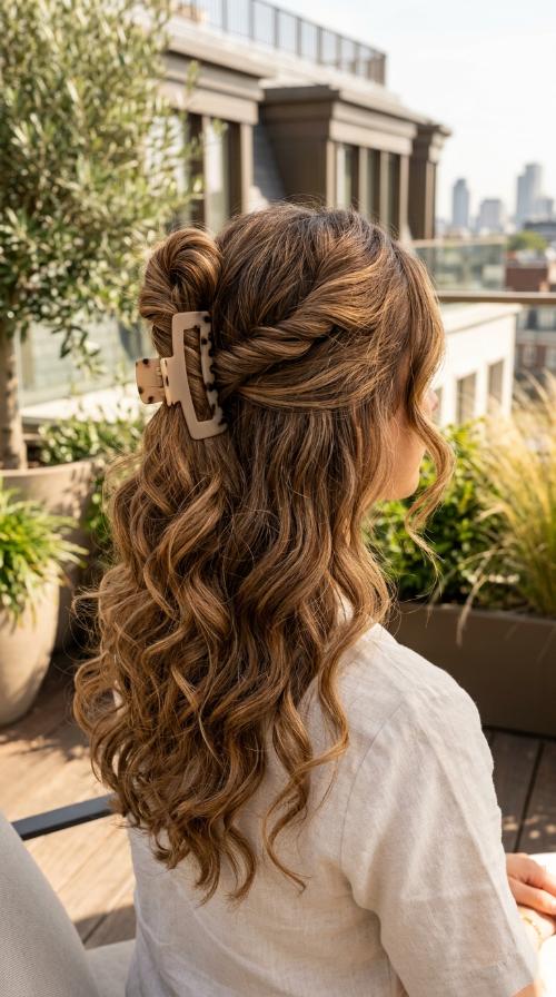 Lazy Day Claw Clip Twist