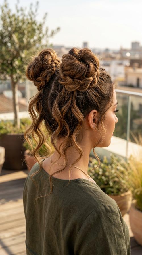 Lazy Day Space Buns
