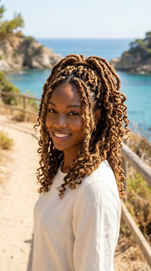 Loc Petals for Medium Length