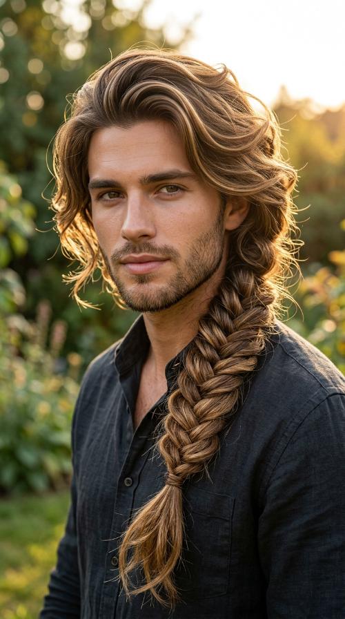 Long Fishtail Braid