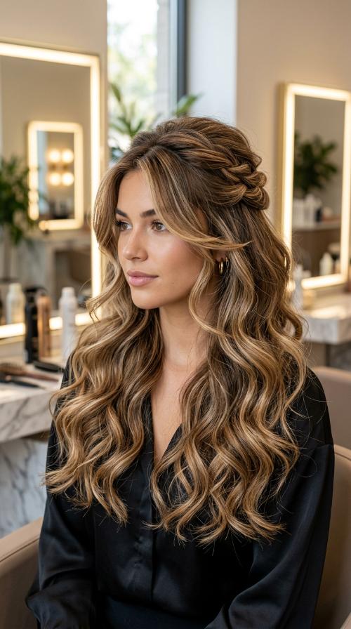 Long Layers with Face-Framing