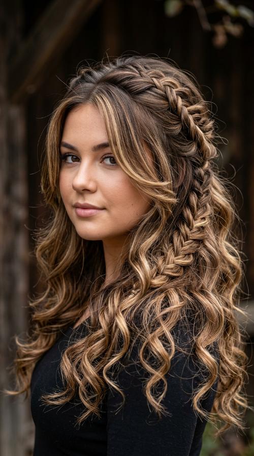 Long Layers with Face-Framing Strands