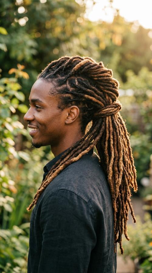 Long Loc Ponytail