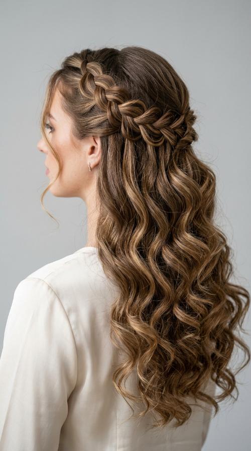 Loose Waterfall Braid