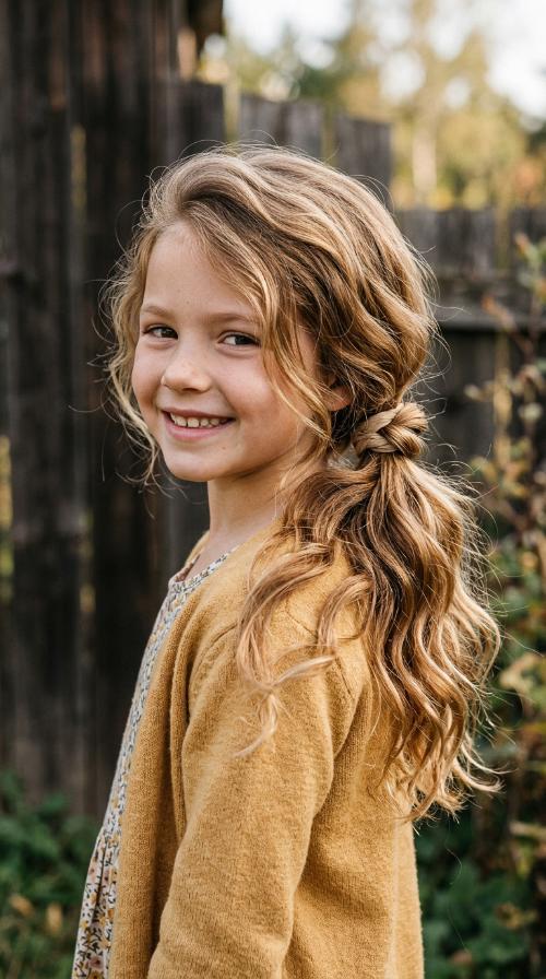 Loosely Knotted Low Pony