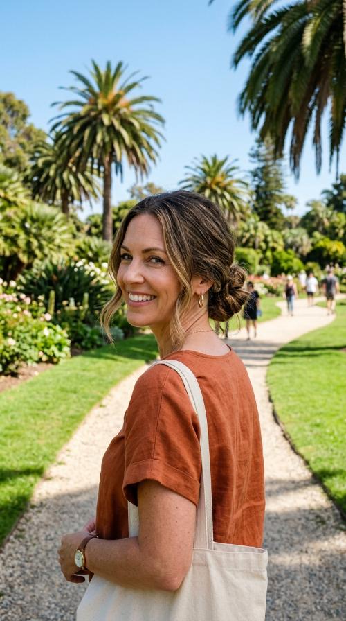 Low Messy Bun