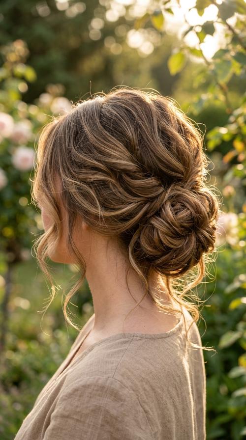 Low Messy Bun
