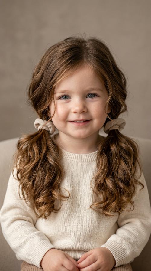 Low Messy Pigtails