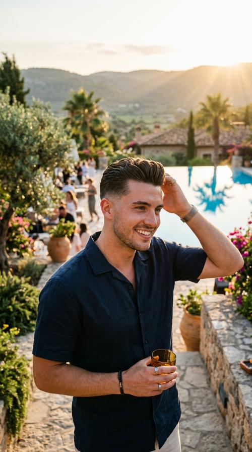 Low Taper Fade with Quiff