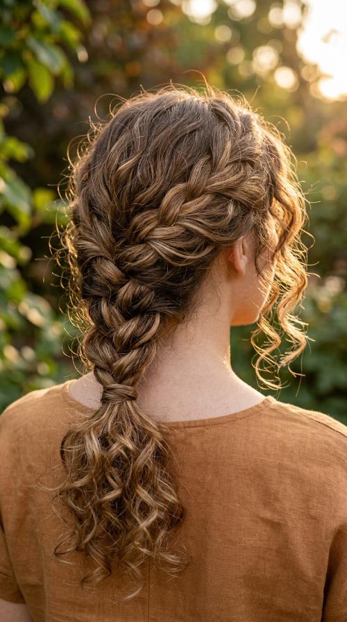 Low Three-Strand Braid