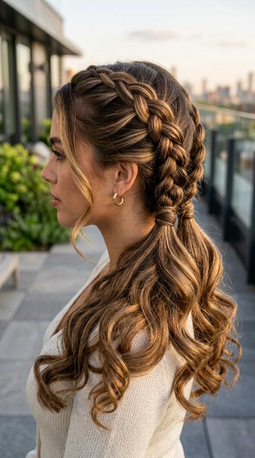 Low Triple Braids
