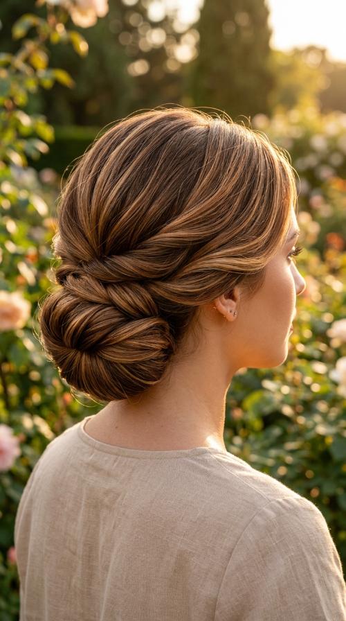Low Tucked Bun