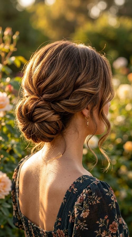 Low Tucked Bun