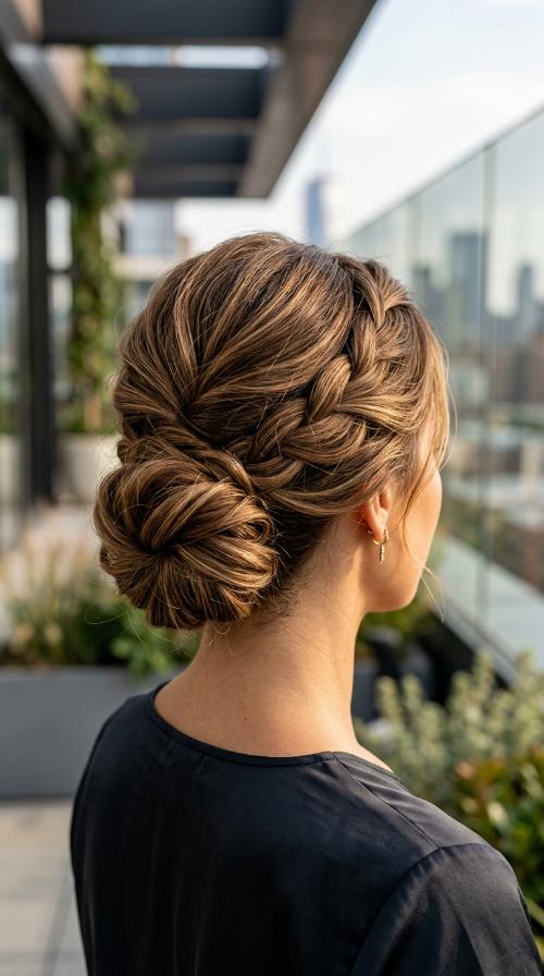 Low Tucked Chignon