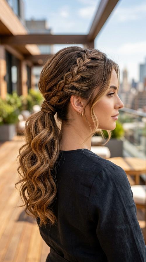 Low Tucked Ponytail