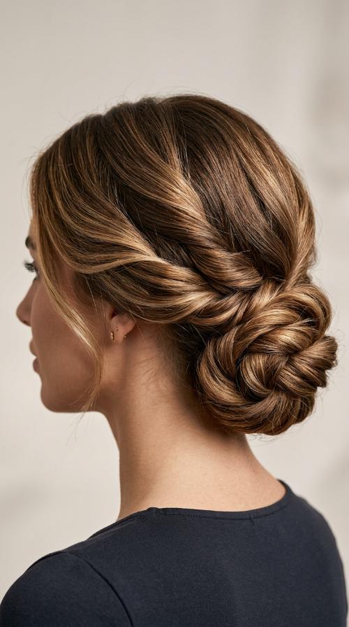 Low Twisted Bun
