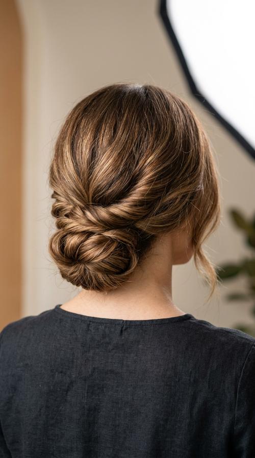 Low Twisted Buns