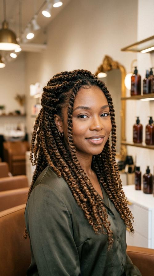Medium-Large Twists