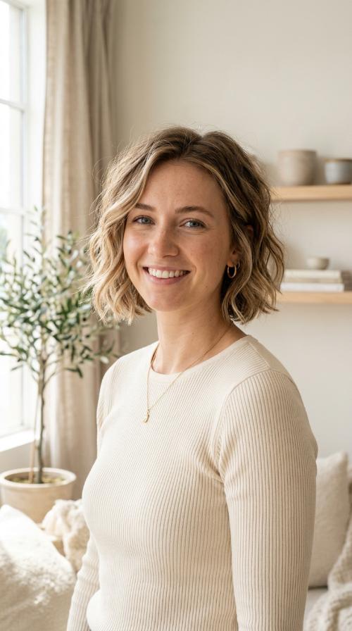 Messy Beach Wave Bob