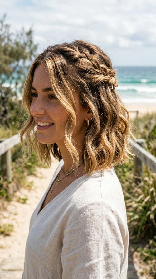 Messy Beach Waves