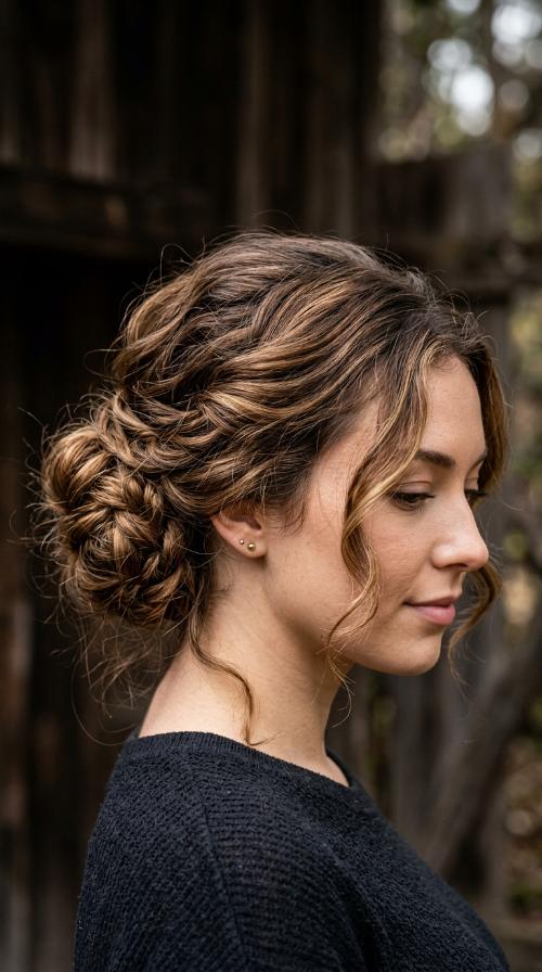 Messy Low Bun