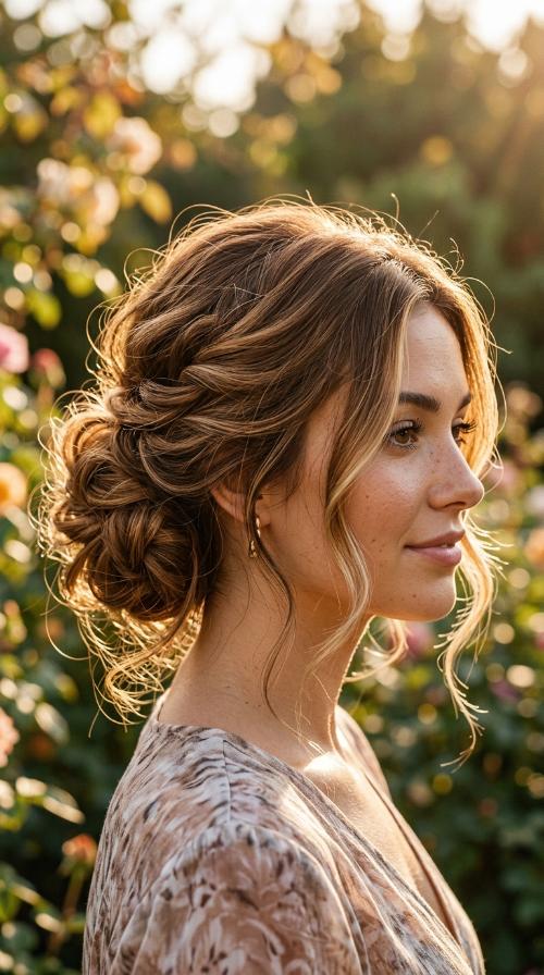 Messy Low Bun