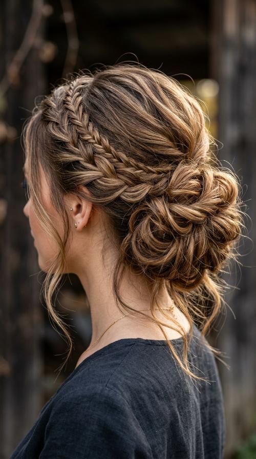 Messy Low Bun