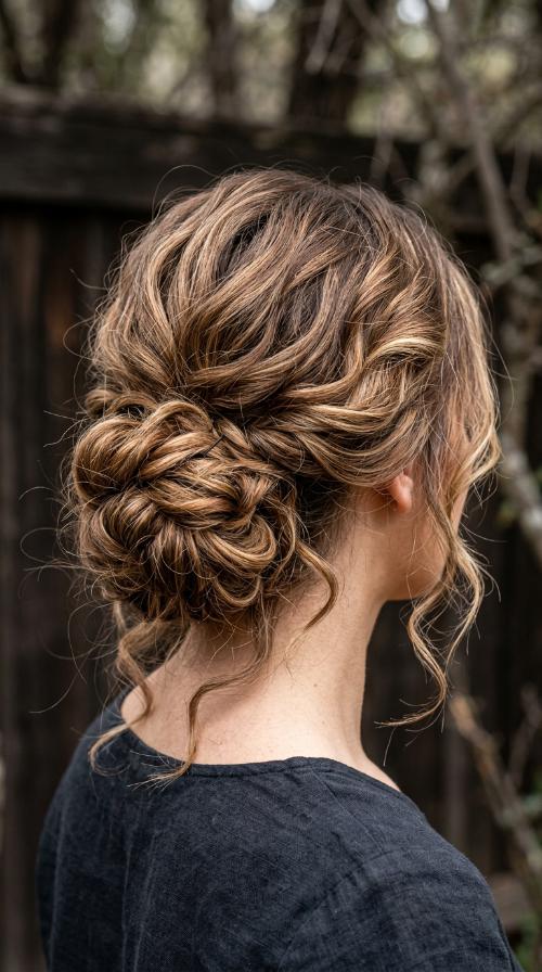 Messy Low Bun
