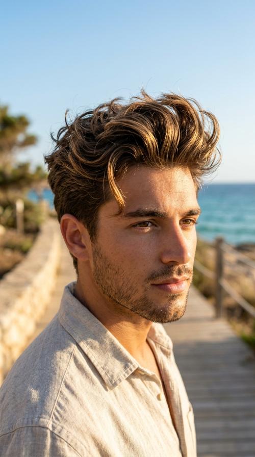 Messy Pompadour