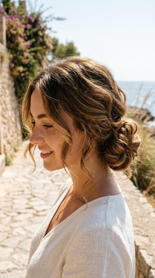 Messy Side Bun