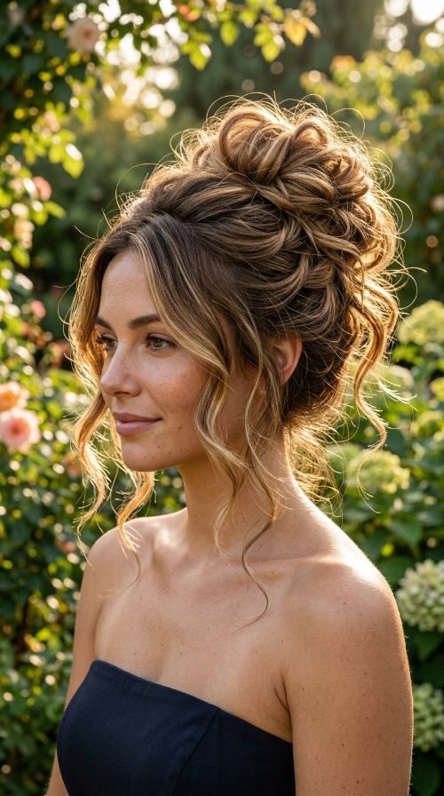Messy Textured Bun