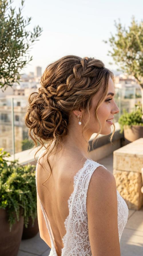 Messy Textured Chignon