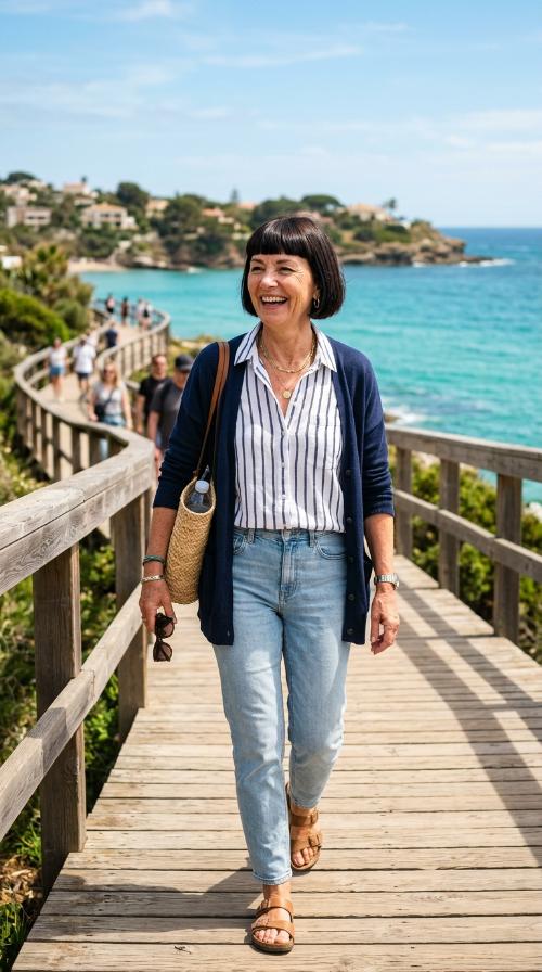 Micro-Bob with Blunt Fringe