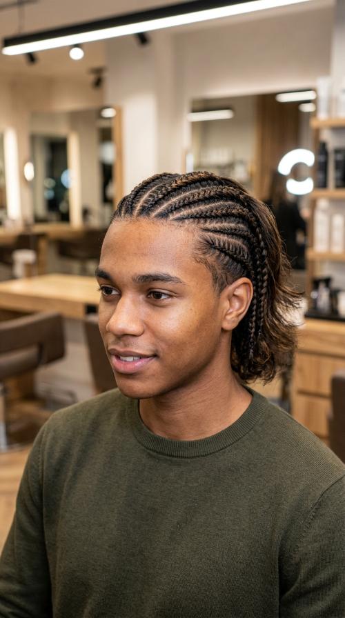 Micro-Cornrow Texture