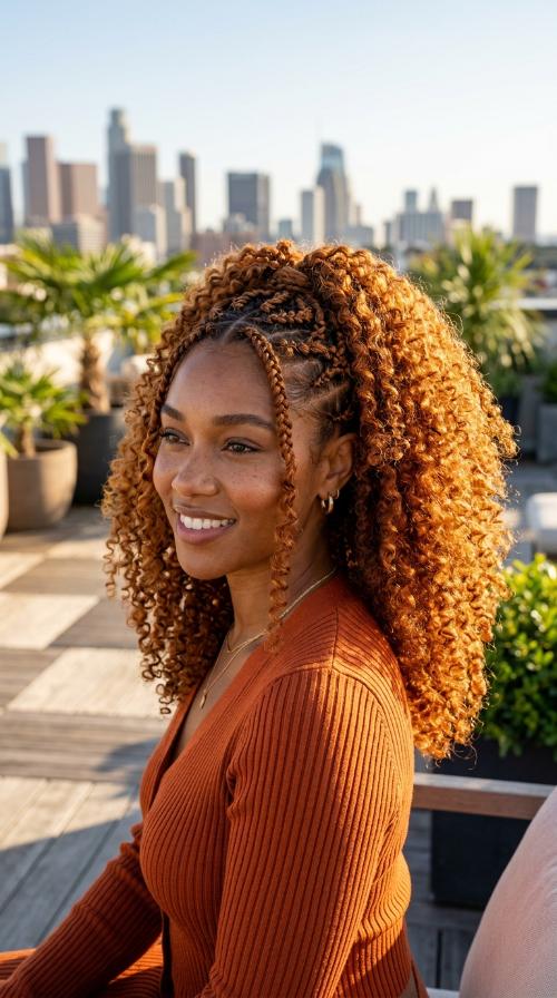 Mid-Length Carrot Afro